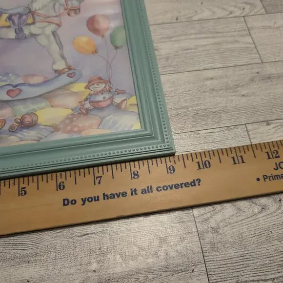 Home‎ Interiors Gifts picture Ava Freeman rocking horse teddy bear God bless - Picture 8 of 8